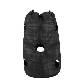 Hpose med huller og snor fra QHP - (sort) Midnight