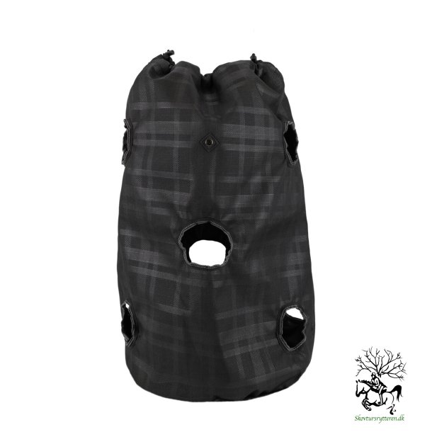 Hpose med huller og snor fra QHP - (sort) Midnight