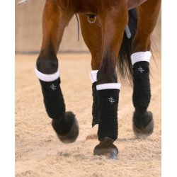 Bandager i fleece fra Fair Play "CRUX" Hvid 3M