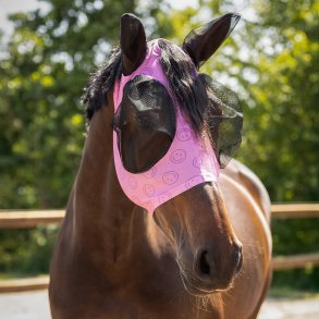 Fluemaske fra QHP til at tr�kke over hovedet eller ride med -  shet til  cob