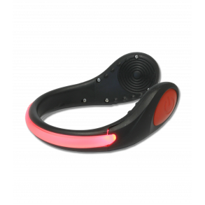 Sko clips LED Reflekterende  med blinkende lys