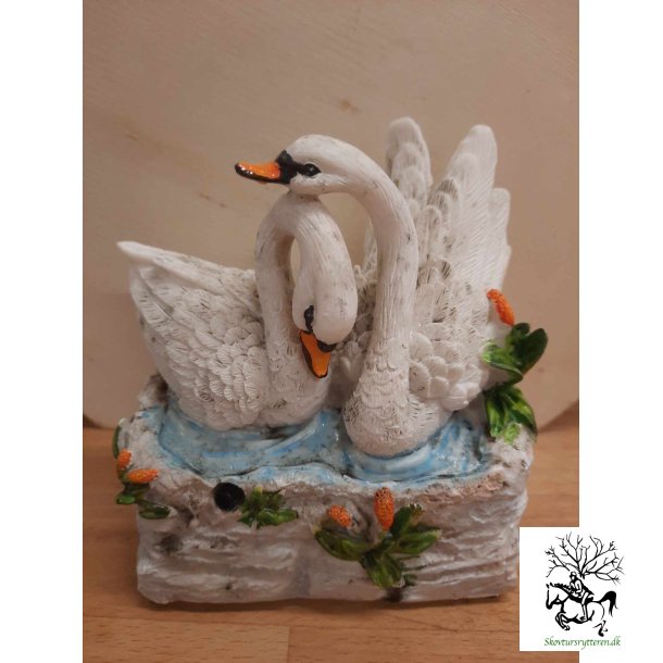 Fugle med sensor i polyresin