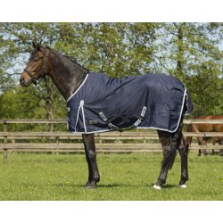 Regndkken med fleece 600D Str 135 i navy 