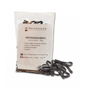 Manelastikker  ekstra brede  og lange i sort fra Waldhausen 
