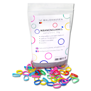 Manelastikker flerfarvet fra Waldhausen.