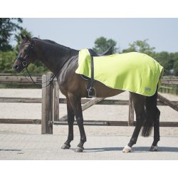 Skridt fleece dkken i friske farver