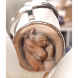 Nglering med hest og rytter