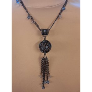 Halskde med pynt fra Glamour Bl