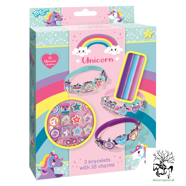 Kreativ pakke med armbnd og charms
