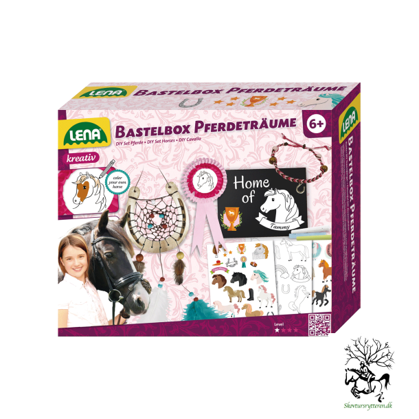 Heste drmmefanger kreativ boks  " Diy my pony"