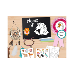 Heste drmmefanger kreativ boks  " Diy my pony"