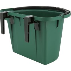 Foderkrybbe i slagfast plast med hank fra HIPPO TONIC