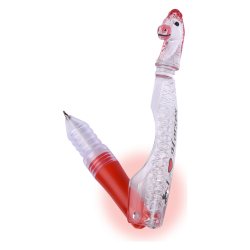  Folde kuglepen med hestehoved og lys