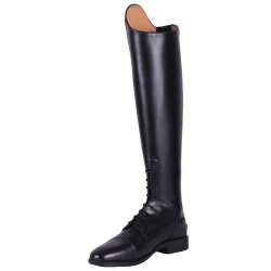 ridesstvler lange med glimmer i kanten fra QHP "Sasha" sort str. 40.