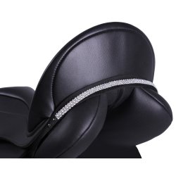 Sadelpynt  med krystaller let at montere "Verbena"