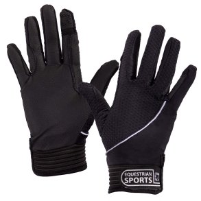  Ridehandsker fra QHP med ekstra hold til tjlen og mesh 