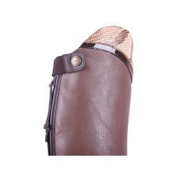 Ridestvle fra QHP Lang  "Birgit Snake "  Brun