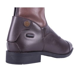 Ridestvle fra QHP Lang  "Birgit Snake "  Brun