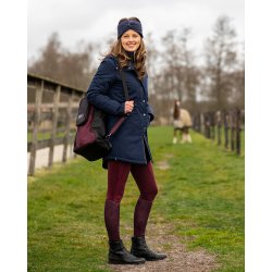 Knstrmper i microfiber med bommuldsfod "Cheery"