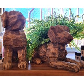 2 stk Hunde til inde eller ude brug 