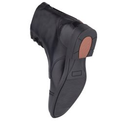 Ridestvle kort vinter m snrer og lynls fra Waldhausen "Belfort" sort