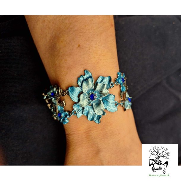 Armbnd med blomster fra G. Point Accessories Bl