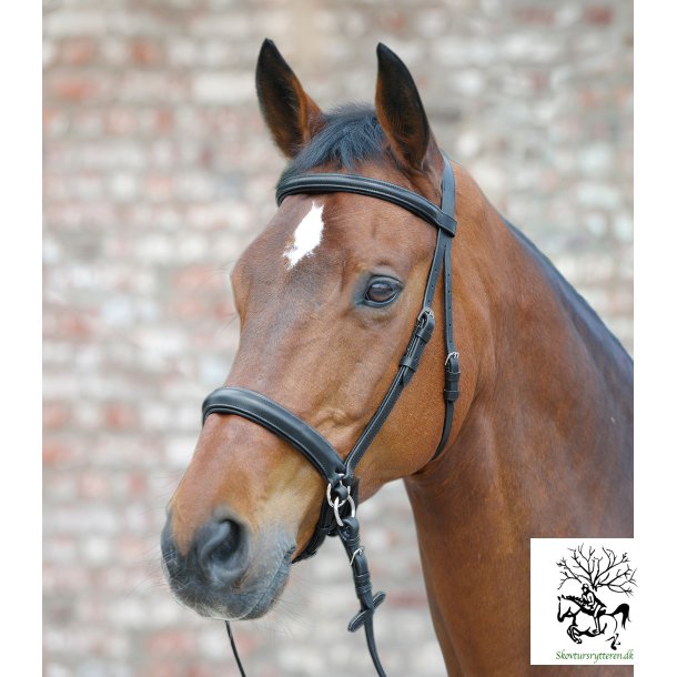 Bidls trense med Side Pull  fra Waldhausen  "Star"