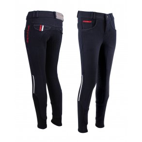 Ridebukser fuld silikone grib i bomuld fra QHP  