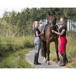  Ridebukser med hj talje og silikone grib fra QHP "Jill" Gr