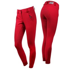  Ridebukser med hj talje og silikone grib fra QHP "Jill" Gr