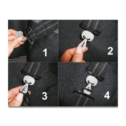 Gummisikkerhedsbnd fra Waldhausen "Safe-Gum"