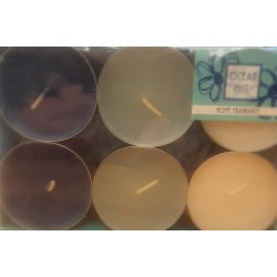 Duft lys fyrfad - store - Pakke med 12 stk - Flere dufte at vlge imellem 