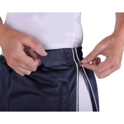 Overtrksbukser med gennemgende lynls, beskyt dine hvide bukser til stvnerne - str 128 - Large