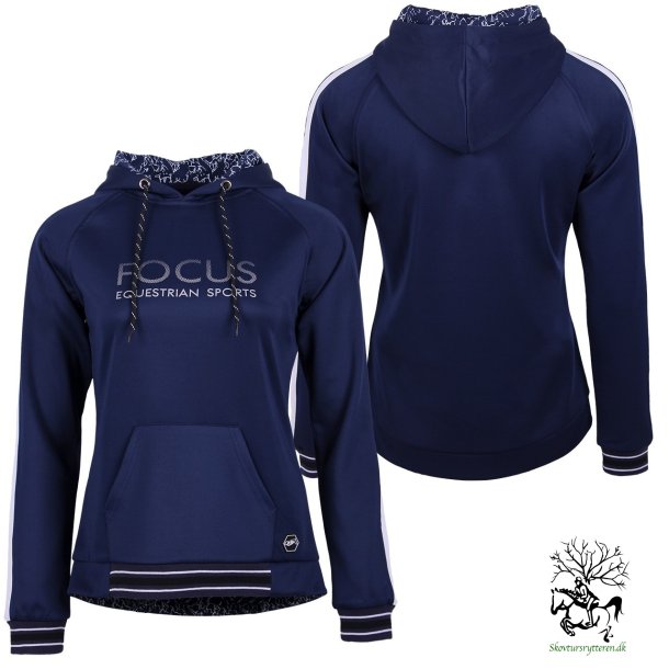  Hoodie til ridning  med flot mnster "Maia" naavy 