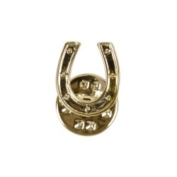 Stvnebroche / pin til stvnejakken eller plastron / slips "hestesko"