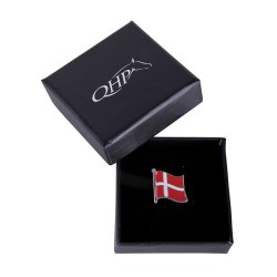 QHP Broche med flag 