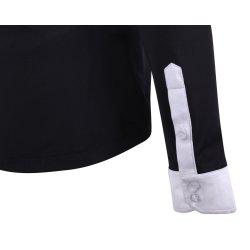 Stvne bluse med sten p skuldrene - junior / dame