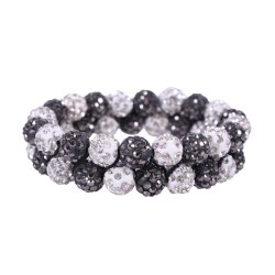 Hrbnd / scrunchie med flotte perler fra QHP "Gloss" flere farver 