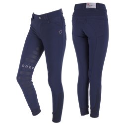 Ridebukser med full silikone grib og sten "Florinthe"
