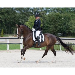 Stvnejakke med m mesh i siderne og i ryggen fra QHP "Noven" sort