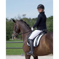 Stvnejakke med m mesh i siderne og i ryggen fra QHP "Noven" sort