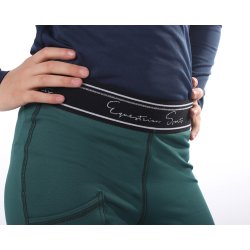 Ridetights med elastik i taljen og mobil lomme fra QHP "Eden" flere farver - Junior og voksen 