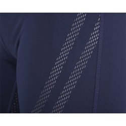 Ridetights med full silikone grib fra QHP - navy 