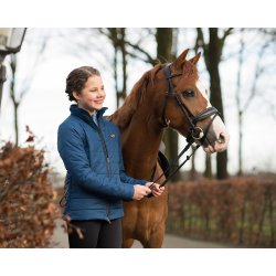 Ridejakke vinter fra QHP "Jalou" Junior og voksen i bl 