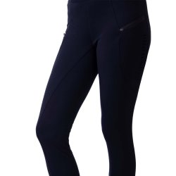 Ridetights i sporty look  fra QHP "Milou" Navy bl