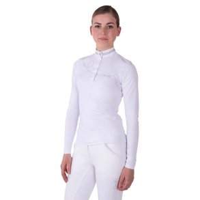 Stvnebluse med lange rmer fra QHP 