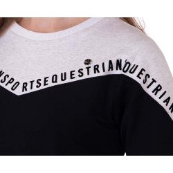 Sweater i strik med flotte detaljer fra QHP "Noena" Sort 