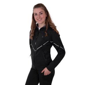 Regnjakke i softshell fra QHP 