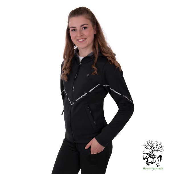 Regnjakke i softshell fra QHP "Gaby"
