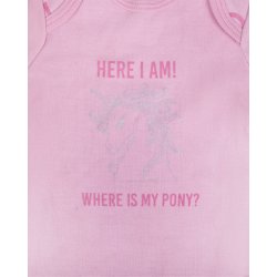 Bodysuit til babyer fra QHP - fes i 3 farver og tryk i str. 68.